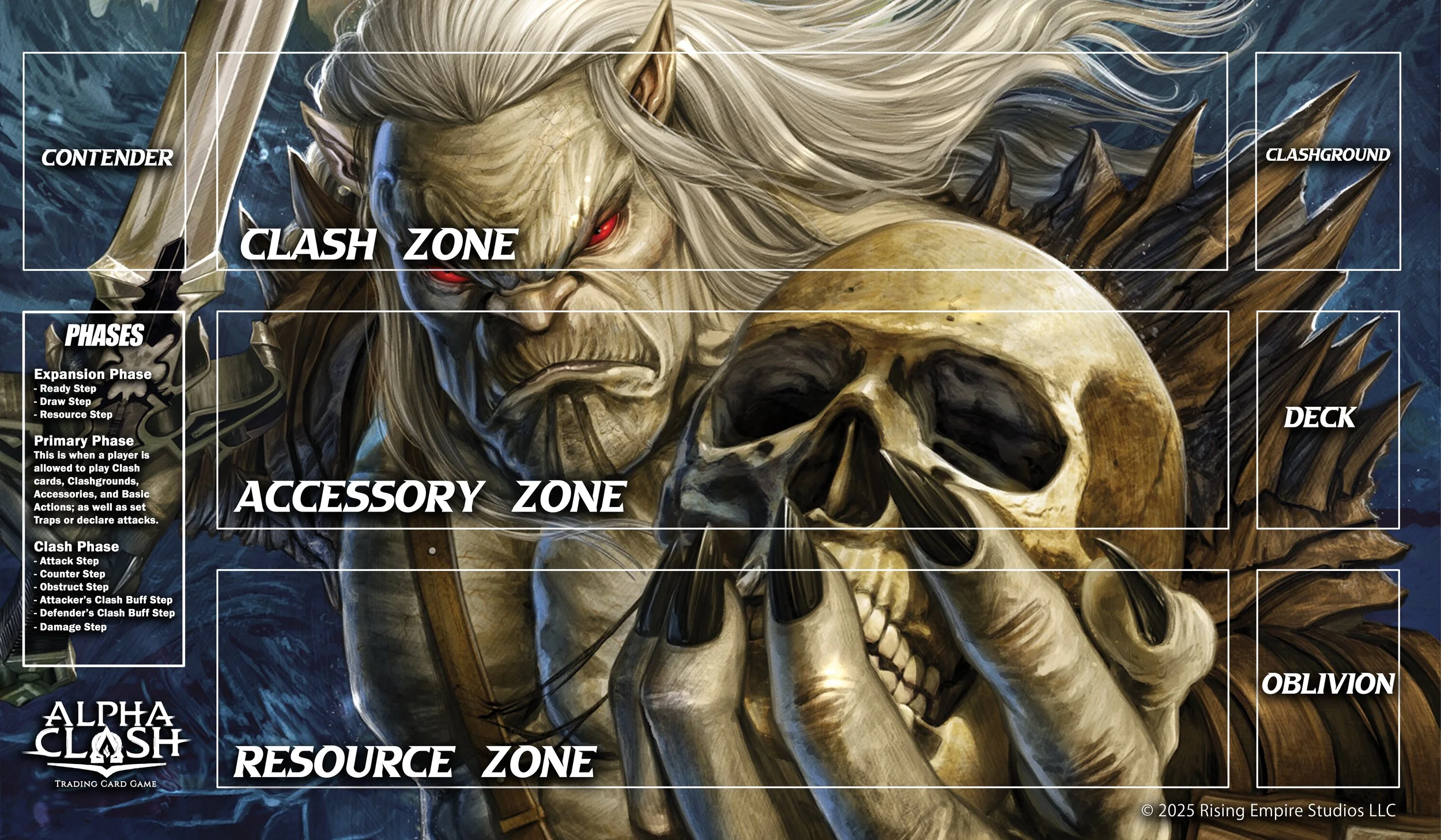 Lord Krung Playmat — Alpha Clash
